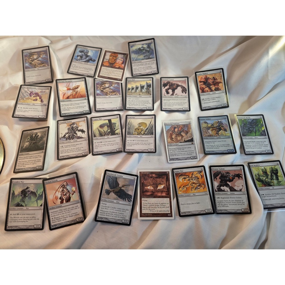 MTG Magic The Gathering Artifact Creature Card Lot Mirrodin Ornithopter 20+ Card